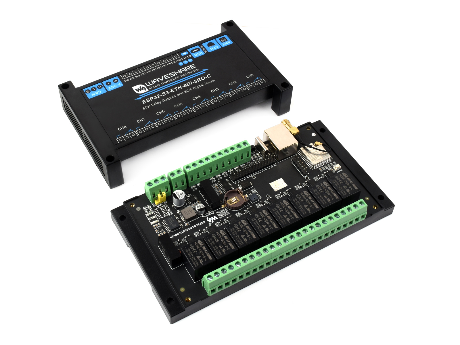 Esp32 S3 - Module de relais WiFi industriel ESP32-S3