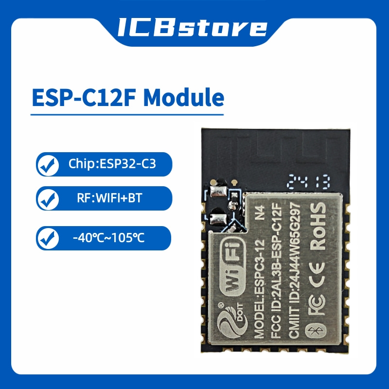 Esp32 C3 - Module de la série ESP32-C3, ESP-C12F,
