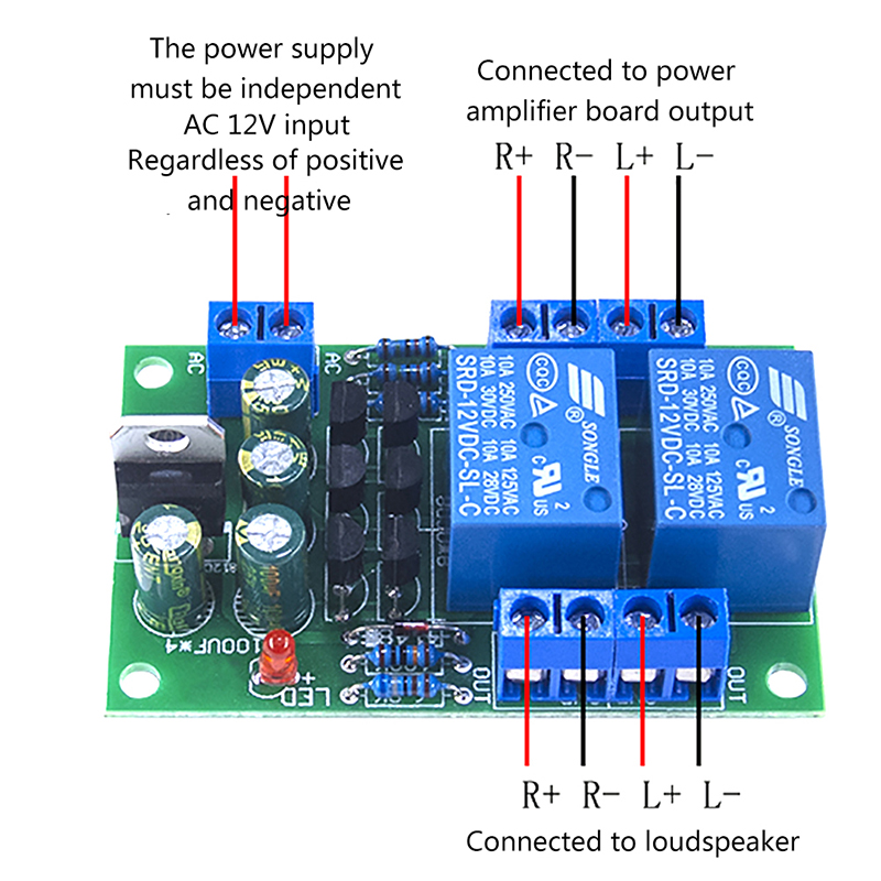 Esp32 S2 - Panneau de Protection de haut-parleur Audio,