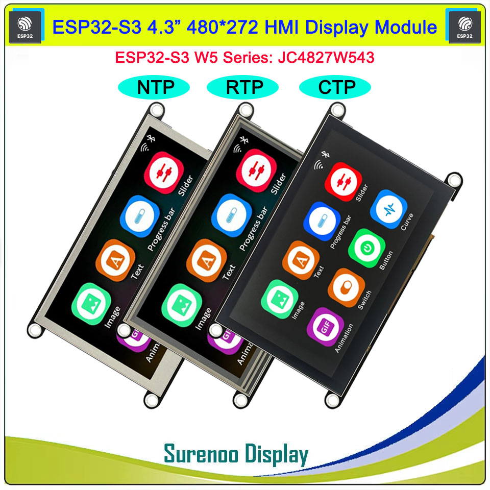 Esp32 P4 - Module d'affichage LCD IPS 4,3 pouces