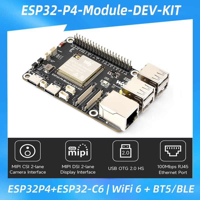 Esp32 C6 - Carte de développement ESP32-P4 + ESP32-C6