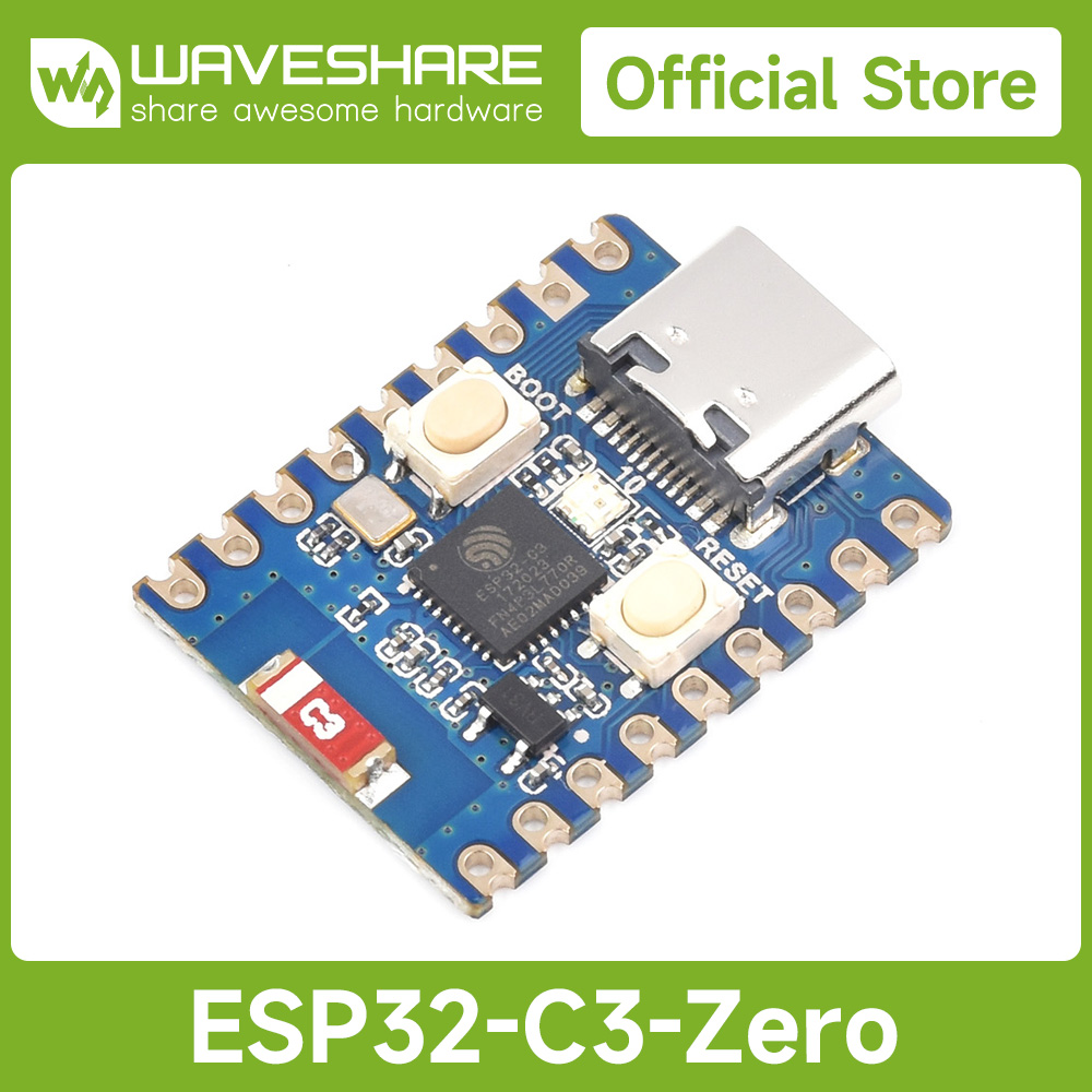 Esp32 Development Board - Waveshare ESP32-C3 Zero Mini carte de