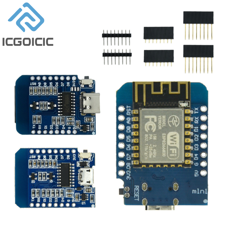 Esp8266 Nodemcu - Carte de Développement D1 Mini-Mini NodeMcu,