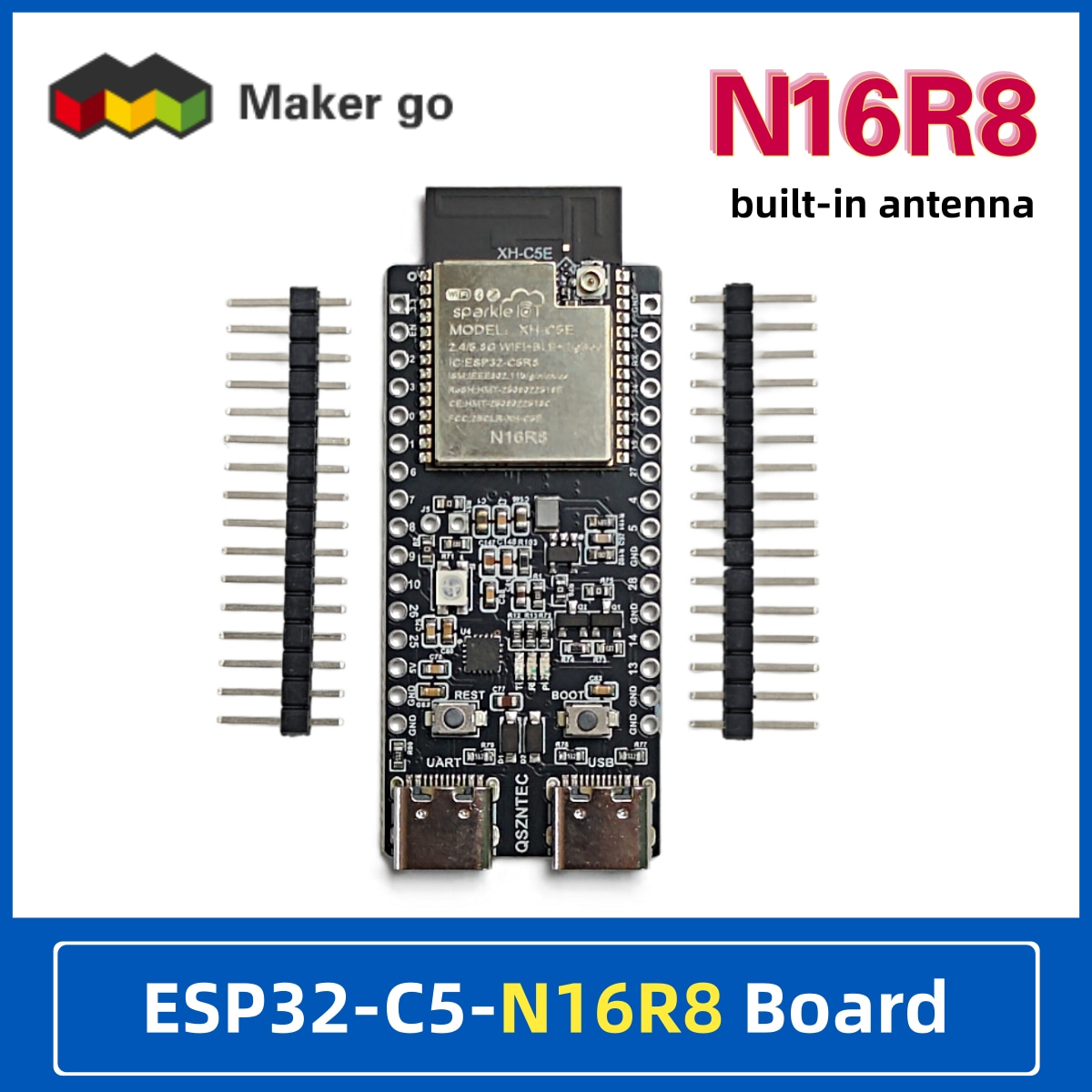 Esp32 Uart Module - Carte de développement ESP32-C5-N16R8 Wi-Fi 6