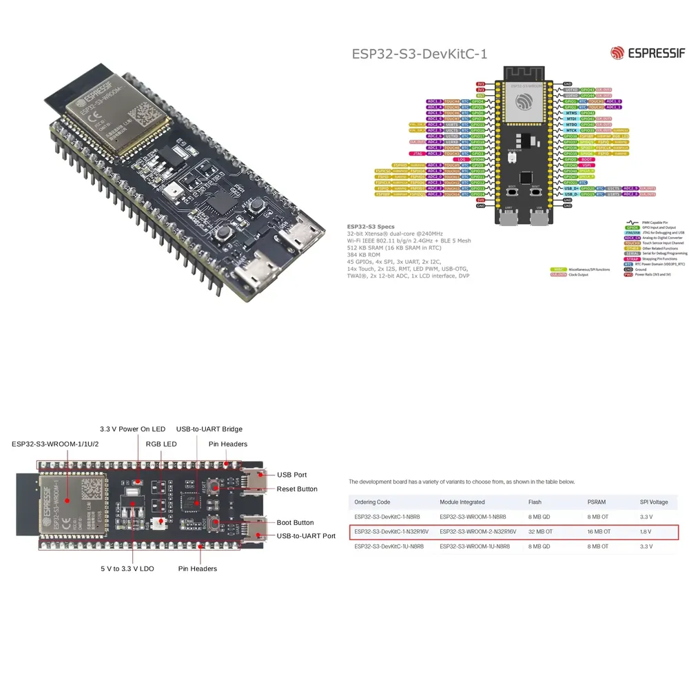 Carte de développement Espress - Esp32 S3 avis et prix