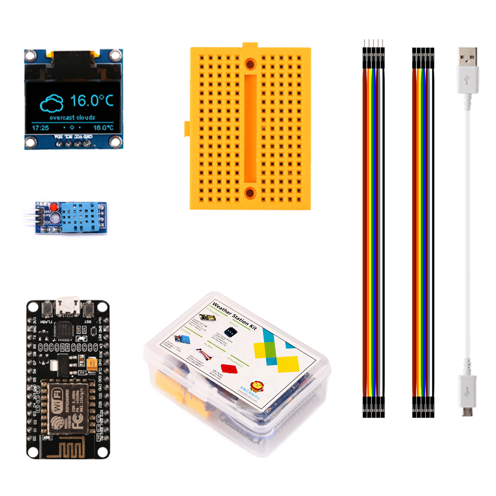 Kit de bricolage de station mé - Esp8266 avis et prix