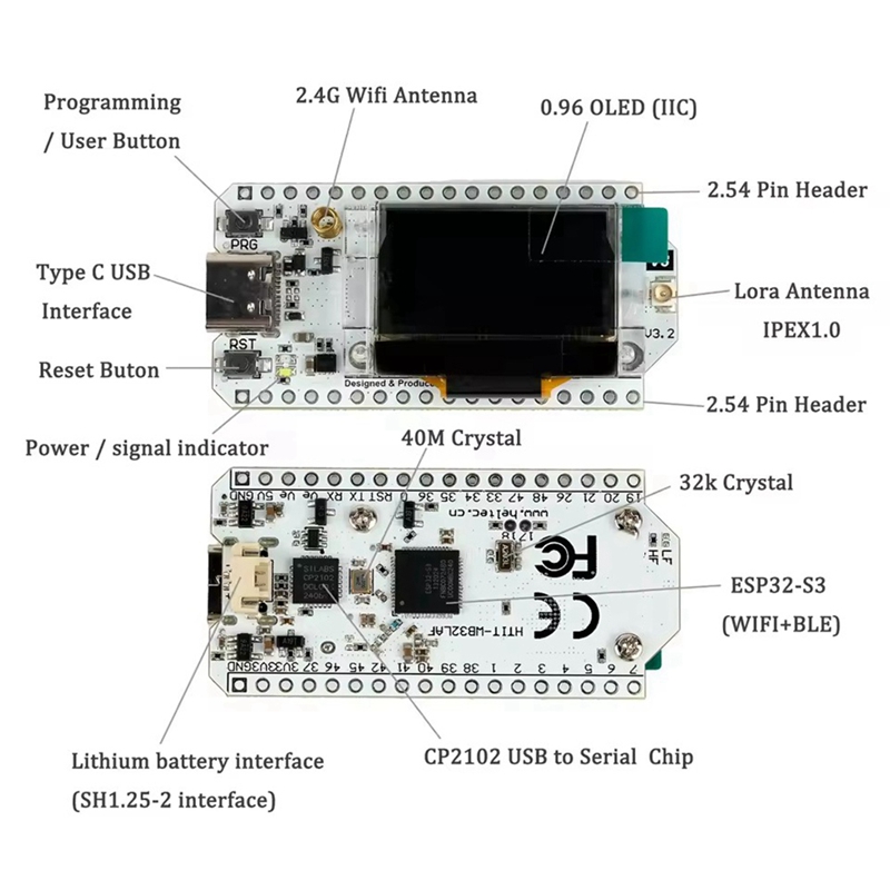 Carte de développement Heltec  - Esp32 S3 avis et prix