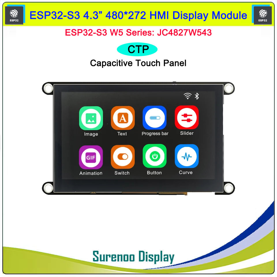 Module d'affichage LCD IPS 4,3 - Esp32 P4 avis et prix