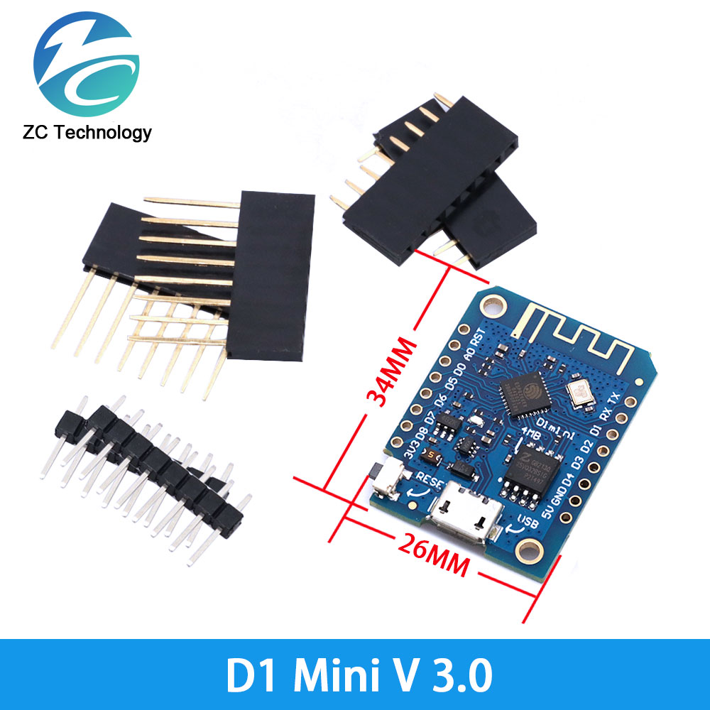 D1 Mini ESP8266 ESP-12F CH340G - Esp8266 Nodemcu avis et prix