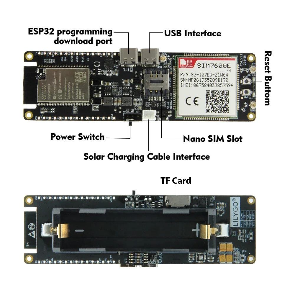 LILYGO T-SIM7600G-H R2 T-SIM76 - Esp32 Development Board avis et prix